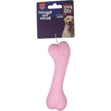 MarkEntegra 12 cm Kemik Şeklinde Plastik Köpek Oyuncağı