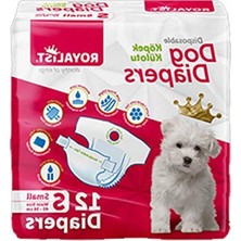 MarkEntegra Small 40-56CM 12 Adet Köpek Alt Bağlama Bezi - Kullanışlı