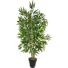 MarkEntegra 110 cm Yapay Bambu Ağaç, 1. Kalite Çiçek Dekoru