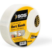 Karahanbey Sgs Derz Bandı, Ultra Strong, Alçıpan Birleşim Bandı, 50MM x 45 Metre, 70GR