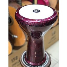 MarkEntegra Vişne Kırçıllı Mısır Çömlek Darbuka, Yüksek Kalite