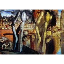MarkEntegra Narcissus Metamorfozu Resimli 1000 Parça Puzzle - Mdf Ahşap