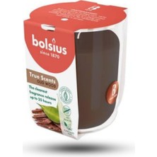 Karahanbey Bolsius Ud Ağacı Kokulu Bardakta Mum - Vegan & Doğal & Saf Koku Özlü -Palmiye Yağı Içermez - 25 Saa