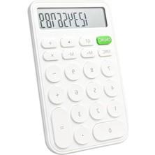 MarkEntegra Beyaz 12 Basamaklı Masaüstü Hesap Makinesi, Pratik Kullanım