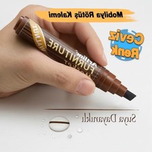 MarkEntegra Ceviz Renk Rötuş Kalemi, Ahşap ve Parke Için