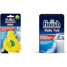 Karahanbey Reckitt Finish Deo Bulaşık Makinesi Kokusu - Limonlu ve Finish Bulaşık Makinesi Tuzu (1 x 1500 G)