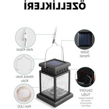 MarkEntegra Güneş Enerjili Bahçe Aydınlatması, Otomatik Fotoselli LED Lambası