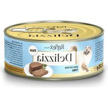 MarkEntegra 85 Gram Kıyılmış Ton Balıklı Kedi Maması - Plus Delizzia