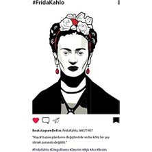 Larskas Frida Kahlo Grafiti 2 Bookstagram Defter