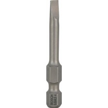 Karahanbey Bosch Professional 2607001477 Uzunlamasına Vidalar Için Ekstra Sert Uç (S0,6 x 4,5; Uzunluk: 49 Mm,