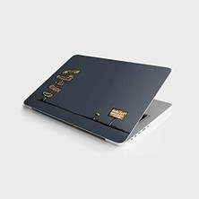 Larskas Laptop Sticker Bilgisayar Notebook Pc Kaplama Etiketi Money
