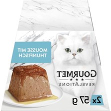 MarkEntegra Yüksek Kaliteli Ton Balıklı Kedi Maması, 2X57G
