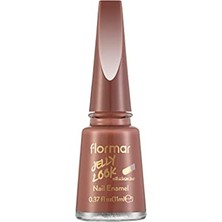 Larskas Jel Görünümlü Parlak Oje (Kahve) - Jelly Look Nail Enamel - JL54 Terracotta - 8690604568864