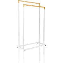 Karahanbey [marka] Metal Havlu Askılığı Beyaz GLV0763