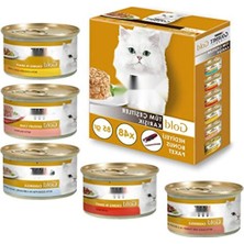 MarkEntegra Karışık Kedi Yaş Maması, 48X85 gr