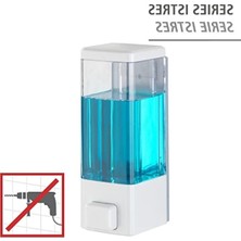 MarkEntegra Duvara Montajlı Sıvı Sabun ve Dezenfektan Dispenseri - 320 ml Kapasite