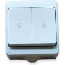Günsan Elektrik Günsan Fantasy Nemliyer Jaluzi Kumanda Anahtarı, Beyaz