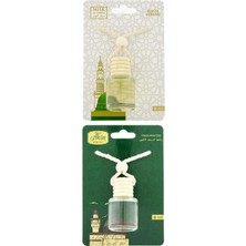 Karahanbey Medine Ravza Kokusu ve Mescidi Aksa Kokusu 8 ml Araba Kokusu Cam Şişe