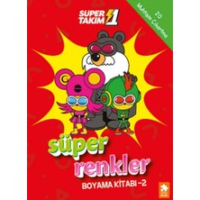TeknoKapsül Süper 1 Takım Süper Renkler Boyama Kitabı - 2