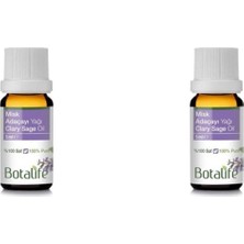 Karahanbey Botalife Misk Adaçayı Yağı (Clary Sage) 5 Ml. x 2 Adet MISKADACAYI,BTLF0CLARYSAGE05SK0048SK02