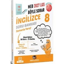 Sinan Kuzucu Yayınları 2027 8. Sınıf Lgs Ingilizce Soru Bankası