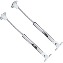 Karahanbey BADEM10 Nobel Dolap Amortisörü Gazlı Piston Kapak Hidroliği (27 cm 100N) 2 Adet