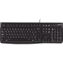 LOGITECH K120 Q USB KABLOLU KLAVYE SİYAH 920-002505