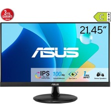 ASUS VP229HF 21.45 IPS 1920x1080 1ms 100Hz 250cd HDMI, Analog 3 Yıl Garanti
