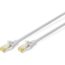 Assmann Digitus Zırhlı Patch Kablo Cat6A Gri (0,25m)