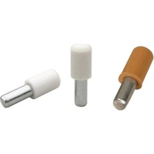 MarkEntegra Metal Başlı Raf Pimi - 5mm, 25 Adet, Kahverengi