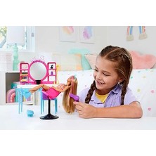 MarkEntegra Kuaför Oyun Seti - Renk Değiştiren Saç Özellikli Barbie