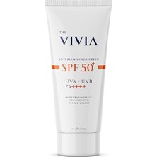 Larskas The Vivia Leke Karşıtı Yüksek Koruyucu Yüz Güneş Kremi Tüm Cilt Tipleri Spf 50+ 50 ml