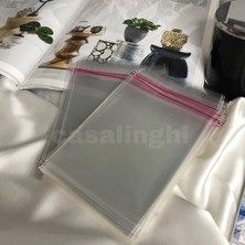 Karahanbey Kendinden Yapışkanlı Jelatin Poşet Bantlı Şeffaf Opp Torba Paket 10X15 cm (Kapak Payı Dahil) - 50 A