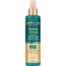 Larskas Bioxcin Keratin & Argan Onarıcı Sıvı Saç Bakım Kremi 200 ml - Yıpranmış ve Hassas Saçlar