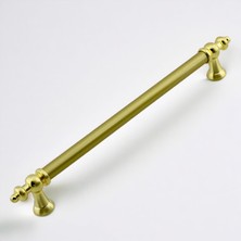 Karahanbey Osmanlı Mat Gold Altın Kulp 224 mm Mobilya Çekmece Mutfak Dolabı Dolap Kapak Kulpları Kulb Kulpu