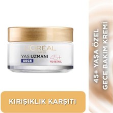 Larskas Kırışıklık Karşıtı Gece Kremi - Sıkılaştırıcı Etki