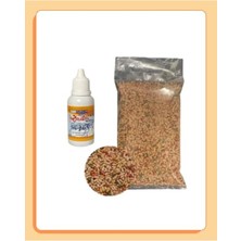 MarkEntegra Karışık Japon Balığı Yemi 250 gr - Fish-Vit Balık Vitamini ile
