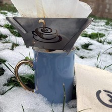 Karahanbey Latnox Coffeex Drip Portatif Kahve Damıtıcı Katlanır Paslanmaz Çelik