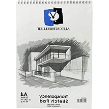 MarkEntegra A4 Ebatında Spiral Eskiz Blok, 50 Yaprak