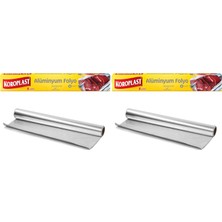 Karahanbey Alüminyum Folyo 8 Mt, Bpa Içermez, Dayanıklı Yapışmaz Folyo 30 cm x 8 Metre, Tavuk, Izgara, Et, Yem