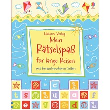 Karahanbey Mein Rätselspaß Für Lange Reisen: Mit Heraustrennbaren Seiten (Usborne Mitmach-Blöcke)