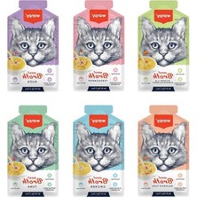 MarkEntegra Karışık Aromalı Kedi Çorbası (50GR x 6 Adet) Sıvı Kedi Ödülü