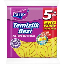 Karahanbey Parex 30% Mikrofiber Temizlik Bezi 5'li
