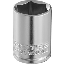 Karahanbey Izeltaş 1107060013 1/4" Altı Köşe Lokma Anahtar, Krom, 13 mm