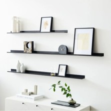 Empressco Şık Metal Duvar Rafı 120 Cm, Dayanıklı ve Kullanışlı Tasarım