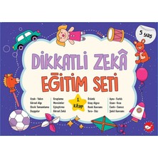 TeknoKapsül Dikkatli Zeka Eğitim Seti - 1. Kitap (5 Yaş)