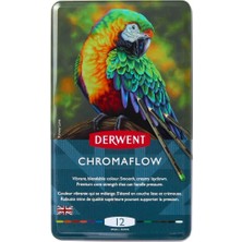 Derwent Chromaflow 12'li Kuru Boya Kalem Seti / 2305856