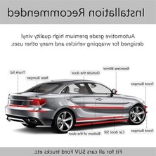 MarkEntegra 5d Karbon Fiber Otomotiv Sarma Filmi, Su Geçirmez Kaplama Bant
