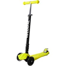 MarkEntegra Mavi Işıklı Tekerlekli Scooter, Eğlenceli ve Güvenli