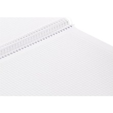 MarkEntegra Turuncu A4 Pet Spiralli Karton Kapaklı Defter - 144 Yaprak